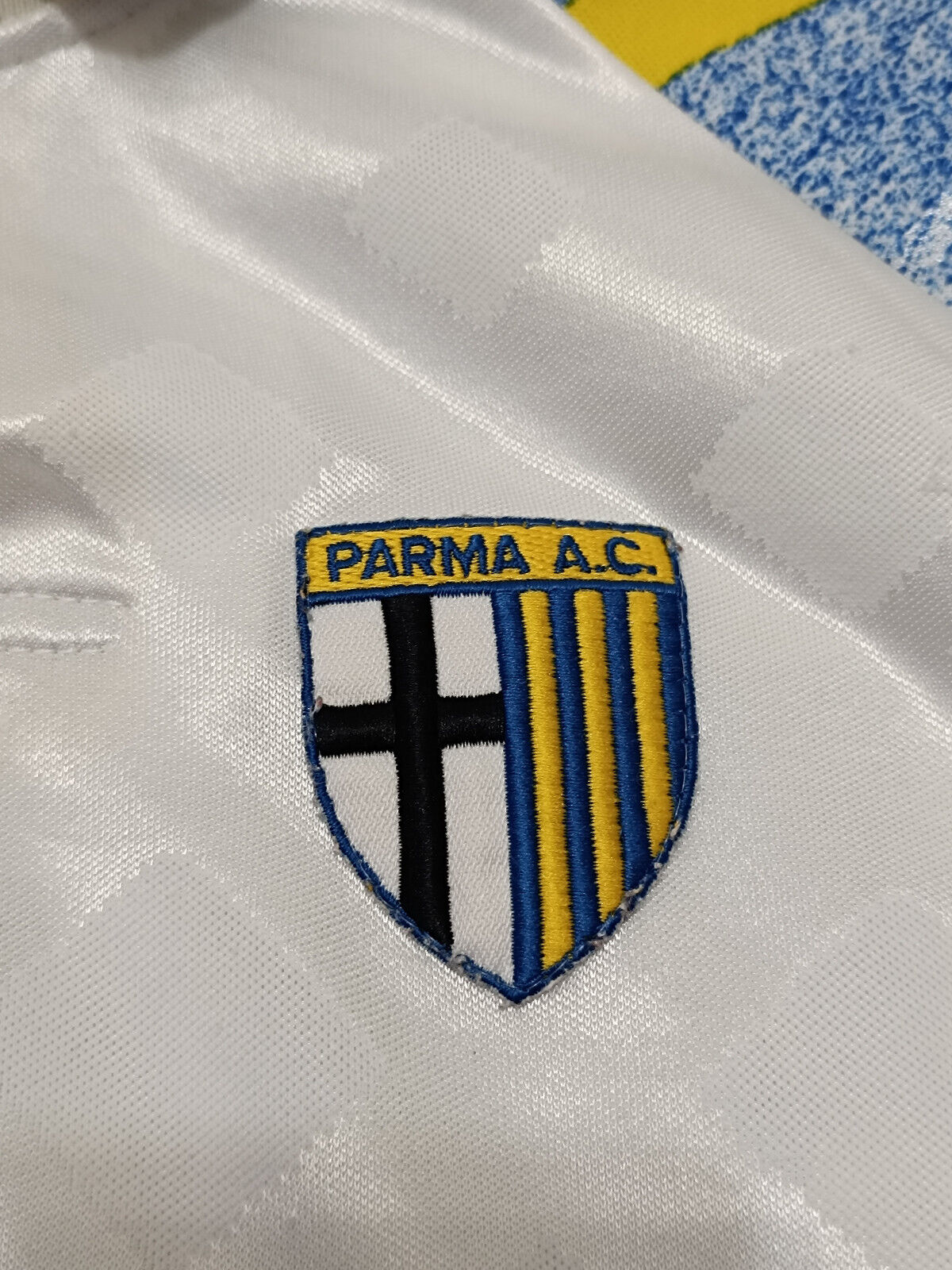 maglia calcio vintage AC Parma Zola Parmalat L home shirt 1995-96 PUMA