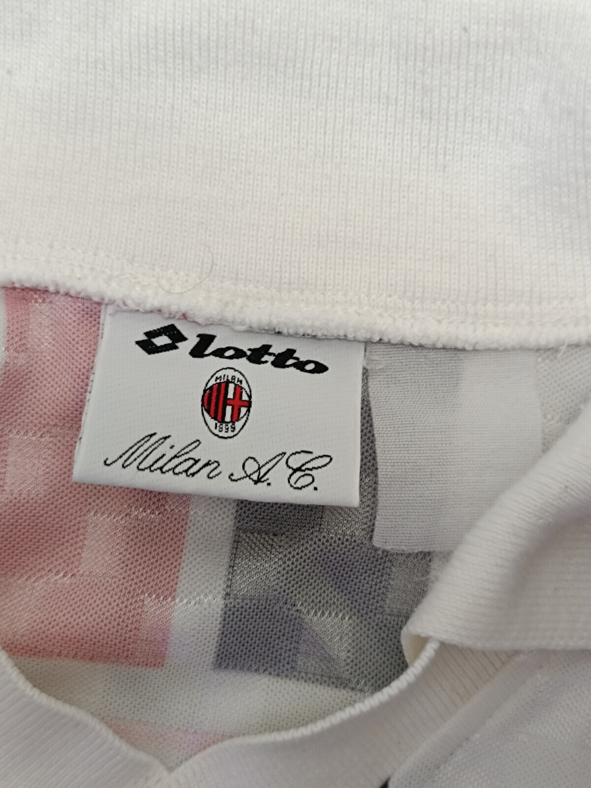 maglia calcio vintage AC Milan AUDI Cup 1995 1996 WEAH Opel XL player friendly