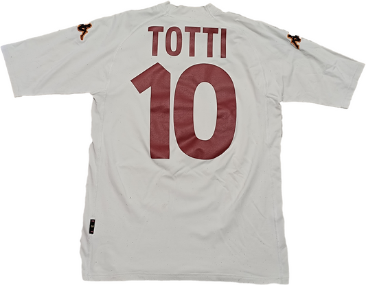 maglia calcio vintage AS Roma Totti 2000 2001 scudetto Kappa Ina Assitalia S