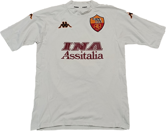 maglia calcio vintage AS Roma Totti 2000 2001 scudetto Kappa Ina Assitalia S