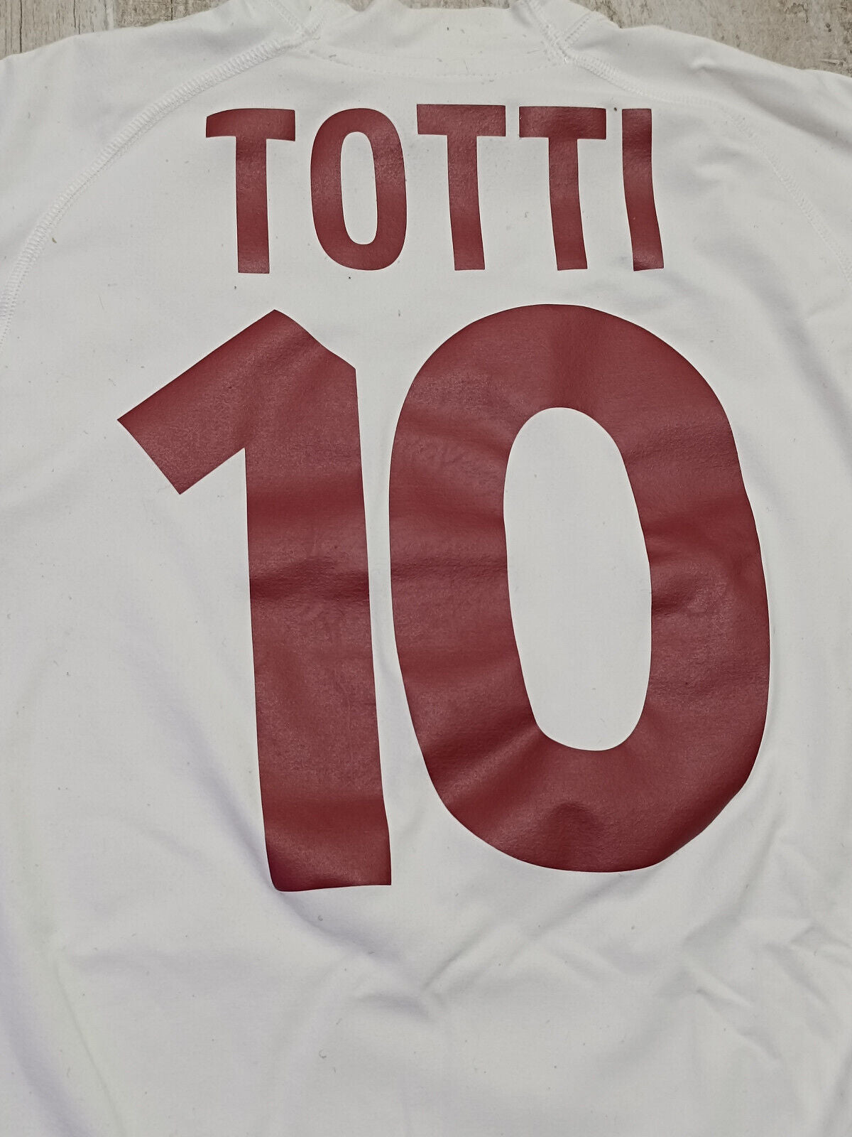 maglia calcio vintage AS Roma Totti 2000 2001 scudetto Kappa Ina Assitalia S