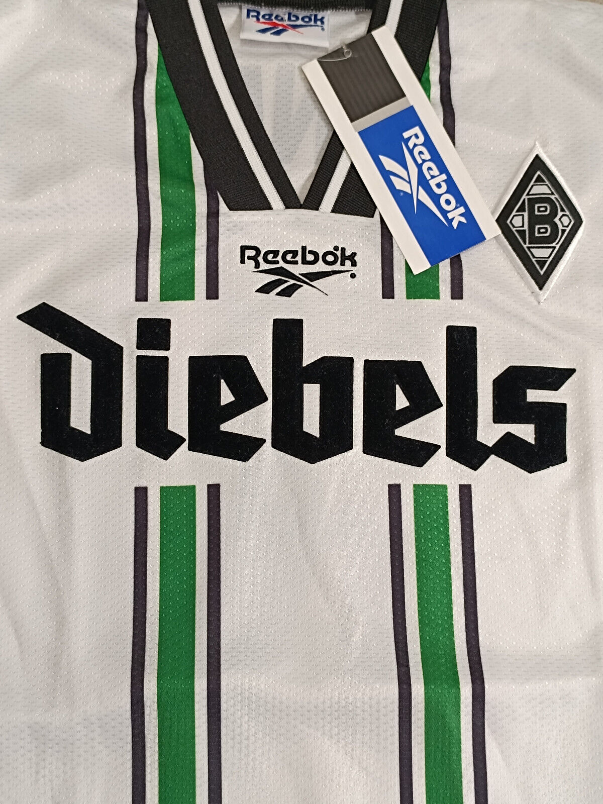 maglia calcio vintage Borussia Monchengladbach EFFENBERG Reebook 1996 Diebels