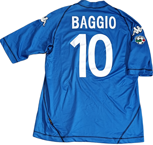 maglia match issue calcio Roberto Baggio Brescia 2003 2004 Kappa *MADE IN ITALY*