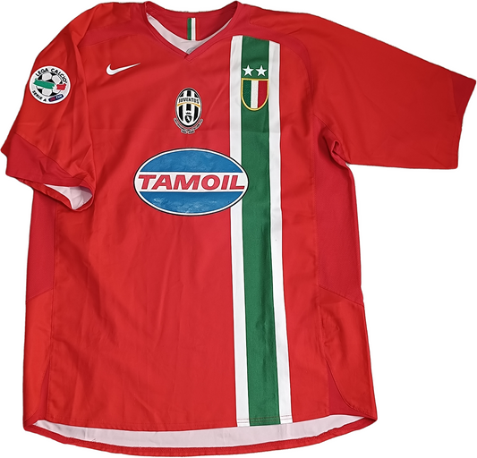 maglia calcio vintage FC Juventus Ibrahimovic 2005 2006 Tamoil Large NIKE