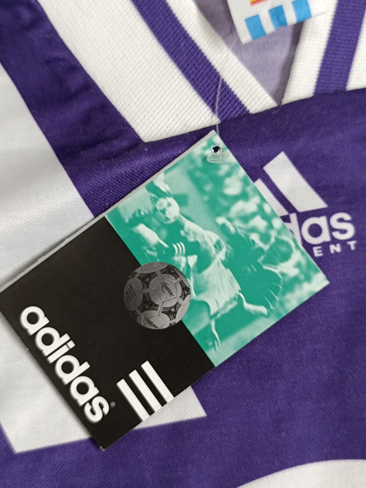 maglia calcio vintage RSC Anderlecht Walem 1993 1994 BNWT Scifo Adidas shirt