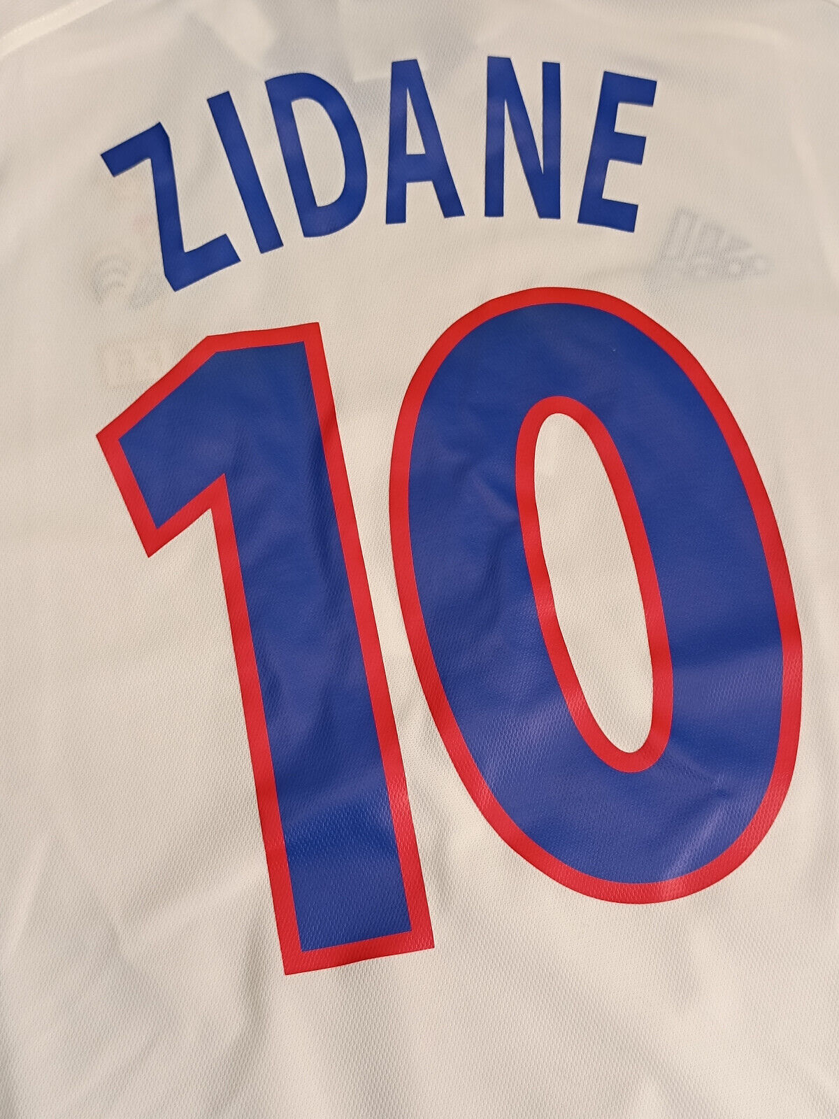 maglia calcio vintage Zidane France Adidas World Cup 1998 XL rare