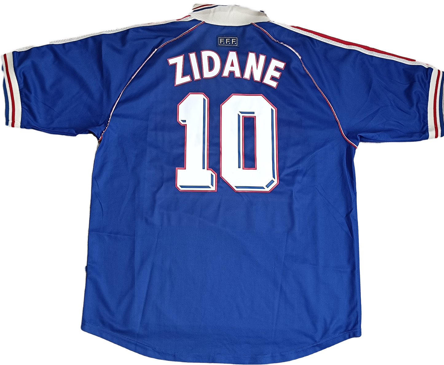 maglia calcio vintage Zidane France Adidas World Cup 1998 XL rare Authentic