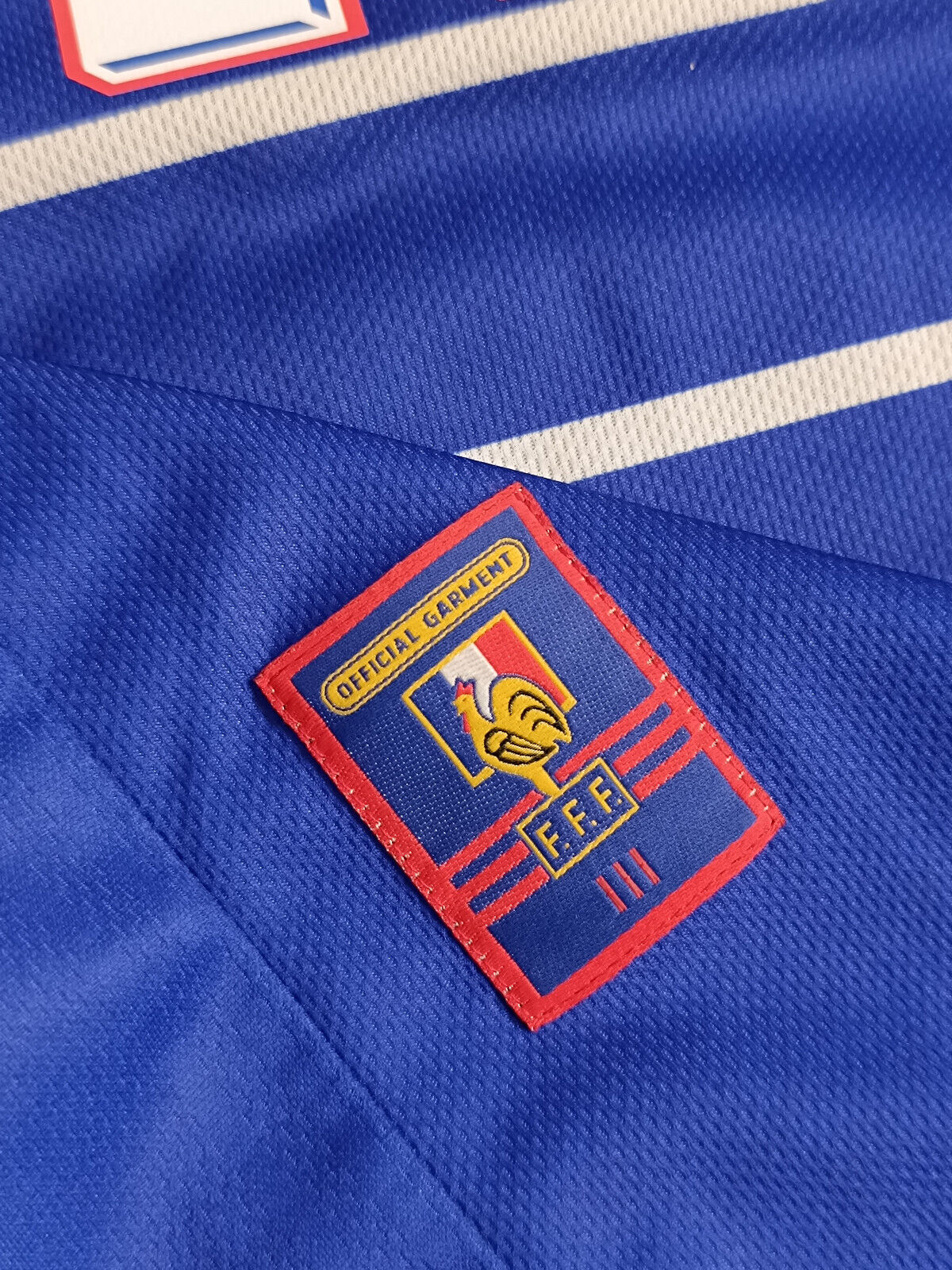 maglia calcio vintage Zidane France Adidas World Cup 1998 XL rare Authentic