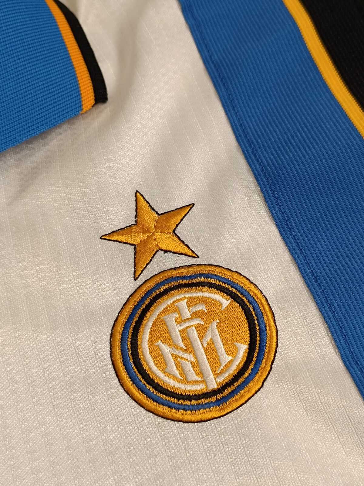 maglia calcio match worn vintage Inter Ronaldo Umbro Pirelli 1997-98 M friendly