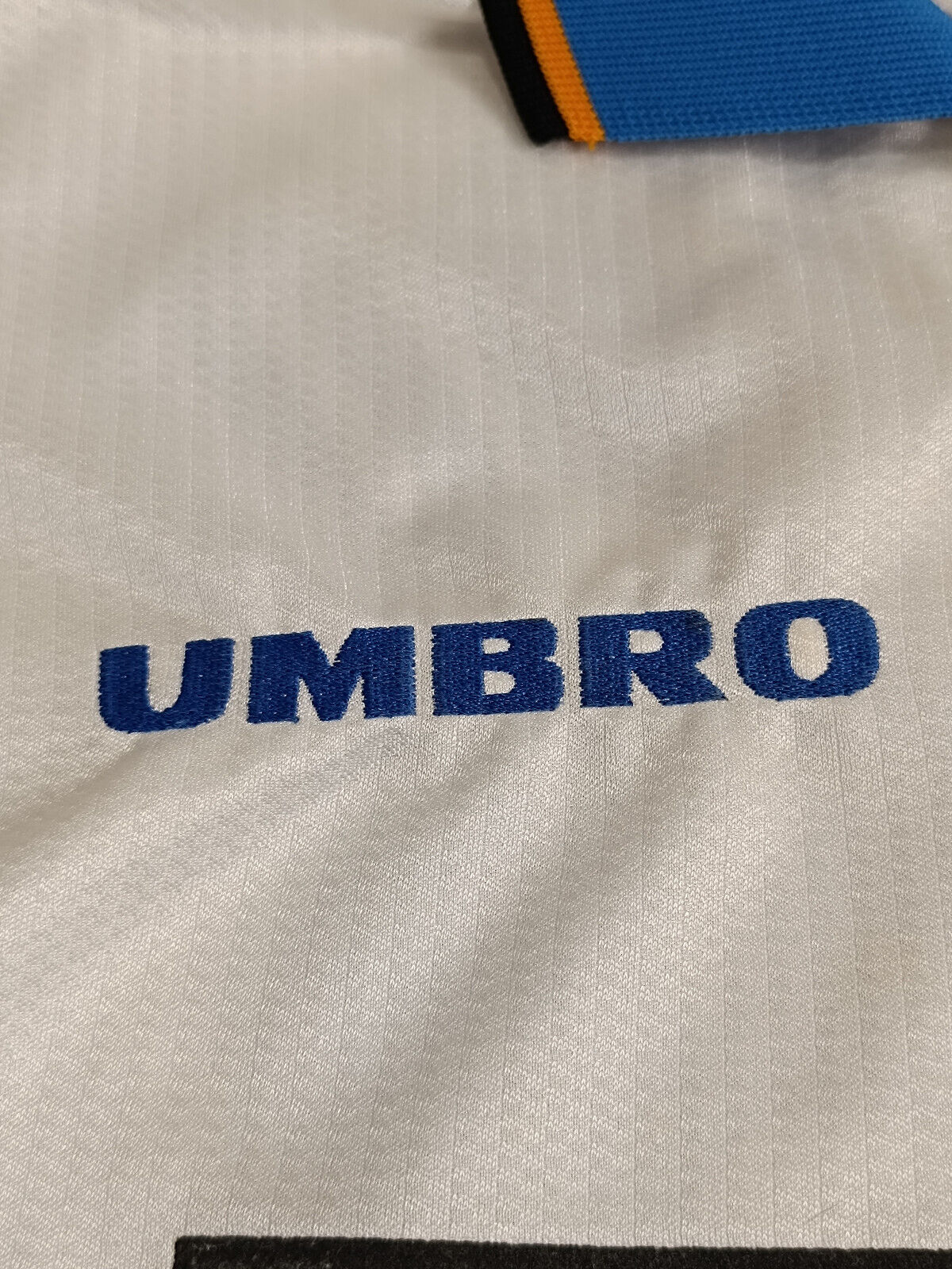 maglia calcio match worn vintage Inter Ronaldo Umbro Pirelli 1997-98 M friendly