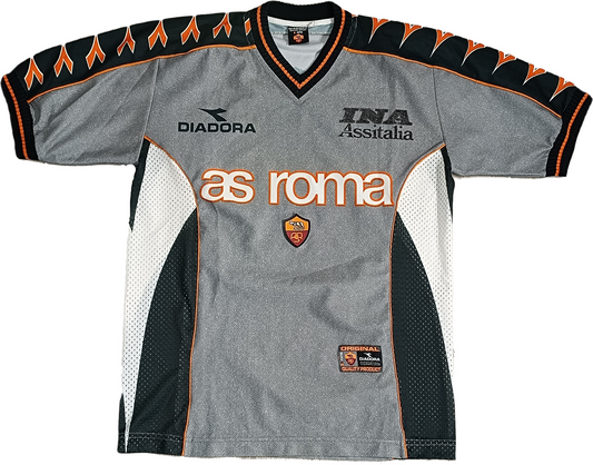 Maglia As roma shirt Jersey training Diadora Ina Assitalia 1999 2000 S TOTTI