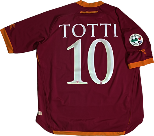 maglia calcio roma Totti 2006 2007 Diadora Prodotto Ufficiale Serie A LARGE