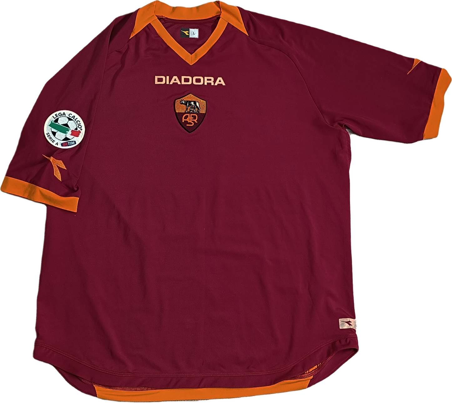 maglia calcio roma Totti 2006 2007 Diadora Prodotto Ufficiale Serie A LARGE