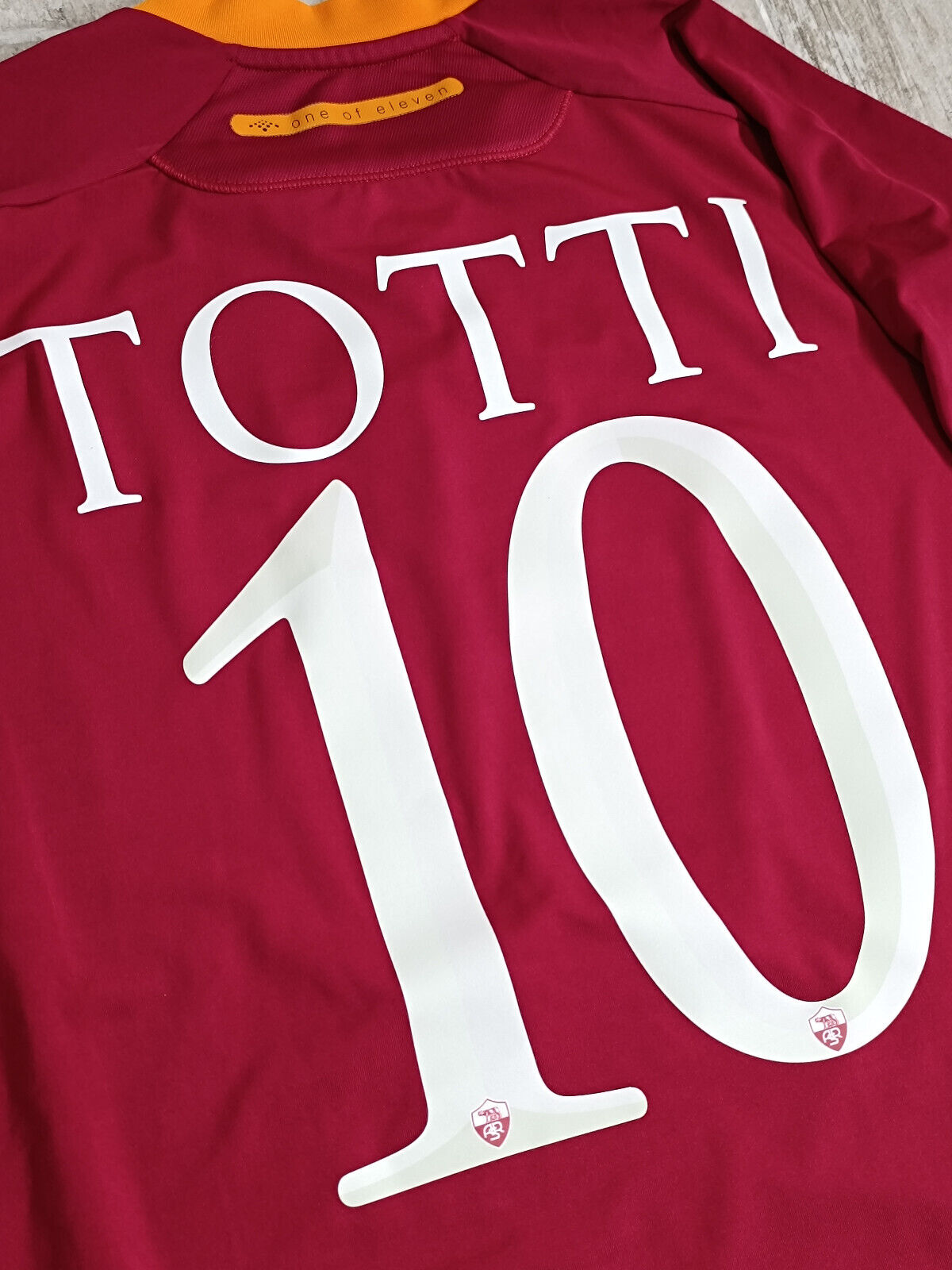 maglia calcio roma Totti 2006 2007 Diadora Prodotto Ufficiale Serie A LARGE