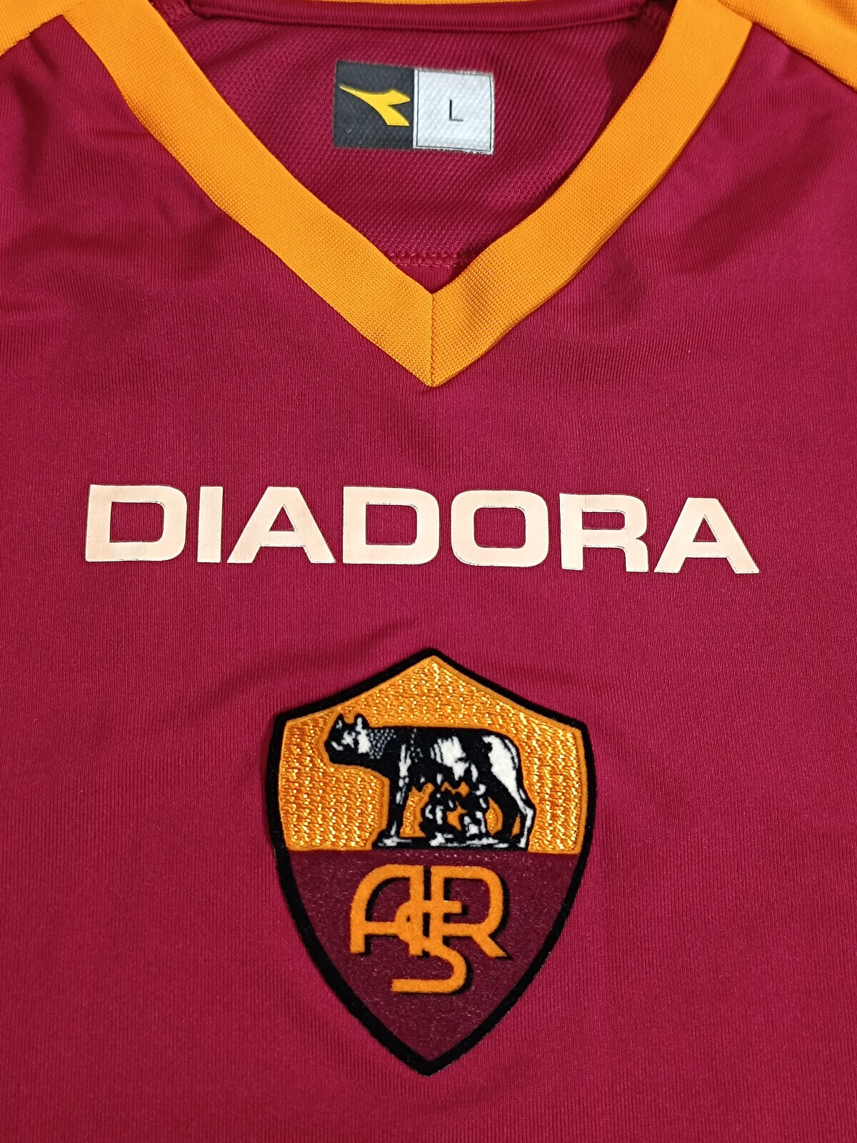 maglia calcio roma Totti 2006 2007 Diadora Prodotto Ufficiale Serie A LARGE