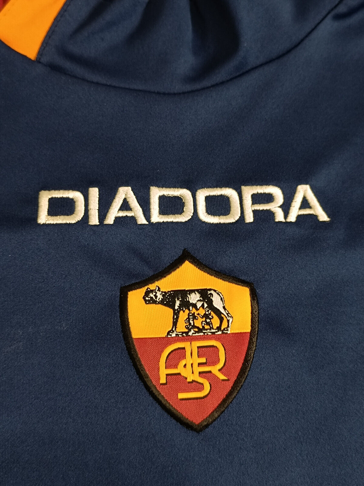 Maglia Calcio AS Roma vintage Totti Jersey shirt 2003 2004 MAZDA Diadora XL