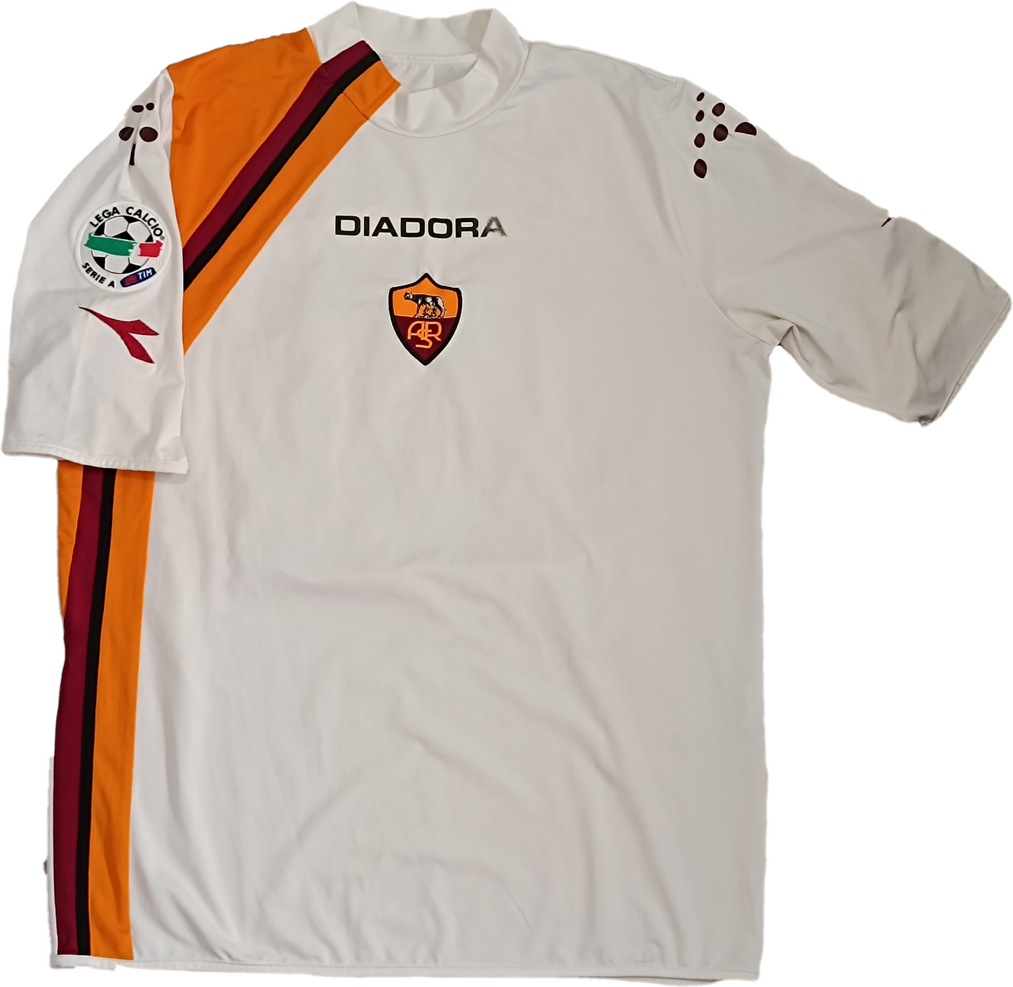 maglia calcio vintage AS Roma Totti 2005 2006 Diadora vs INTER L