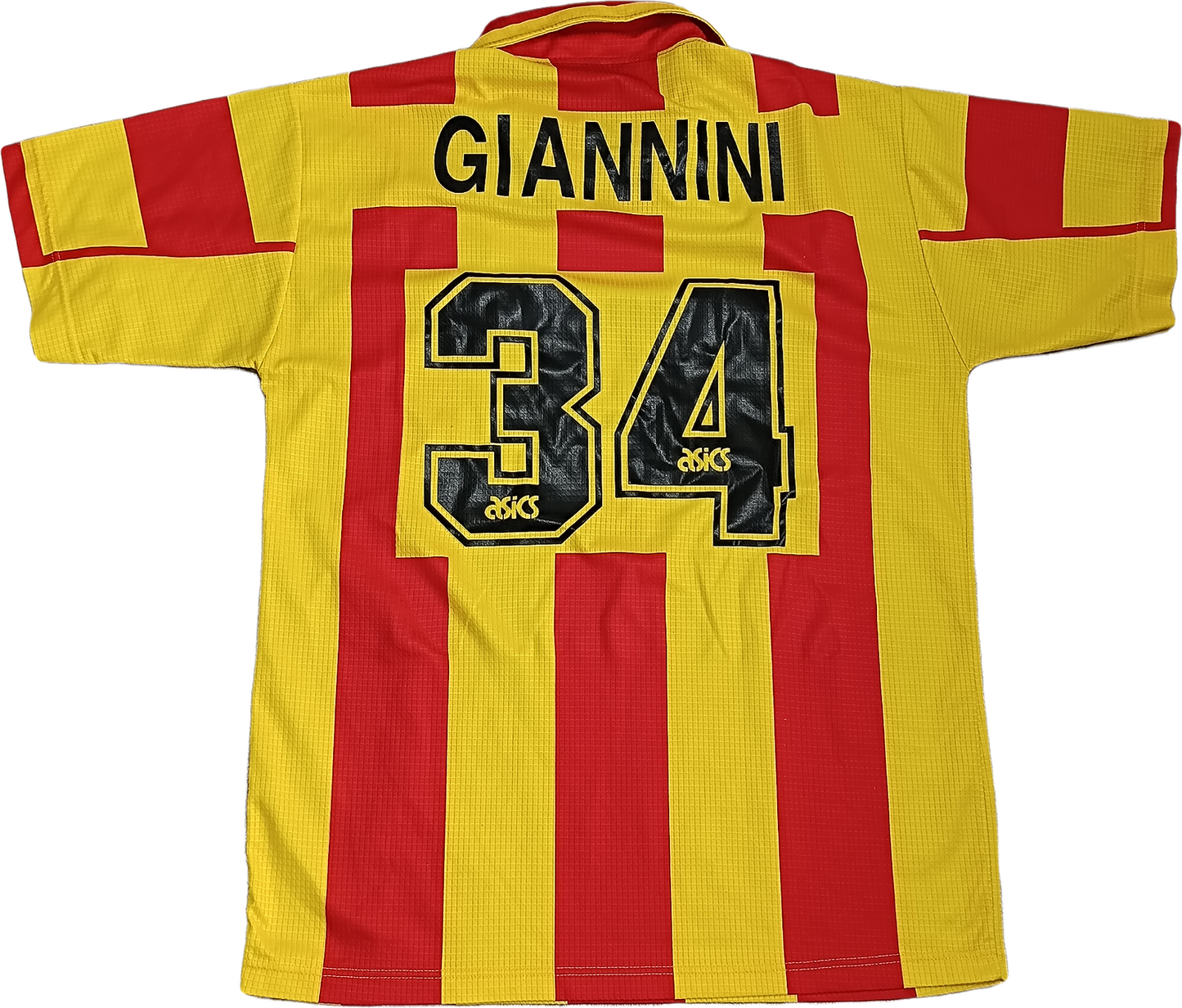 maglia calcio vintage LECCE Asics 1997 1998 Banca Del Salento Large GIANNINI