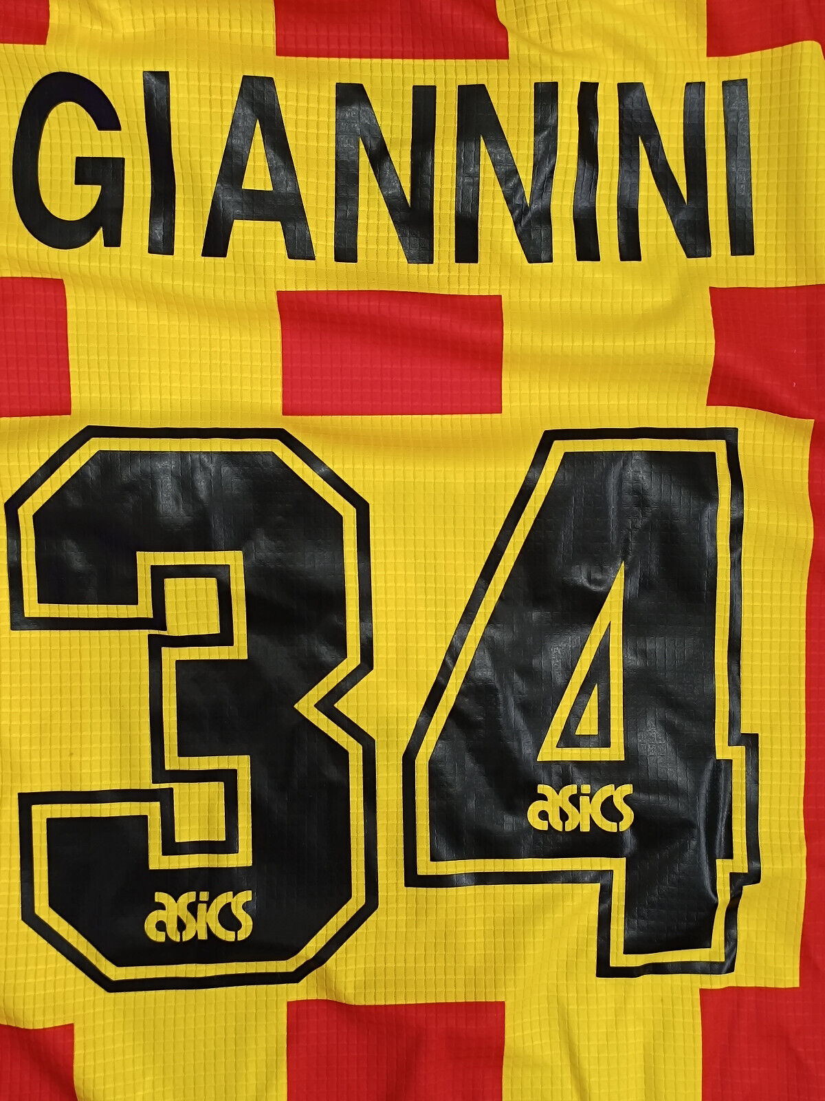 maglia calcio vintage LECCE Asics 1997 1998 Banca Del Salento Large GIANNINI