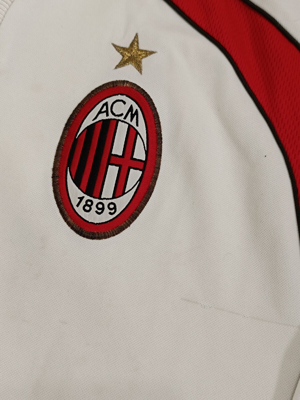 maglia calcio vintage AC Milan Maldini Opel 2000 2001 Away shirt jersey