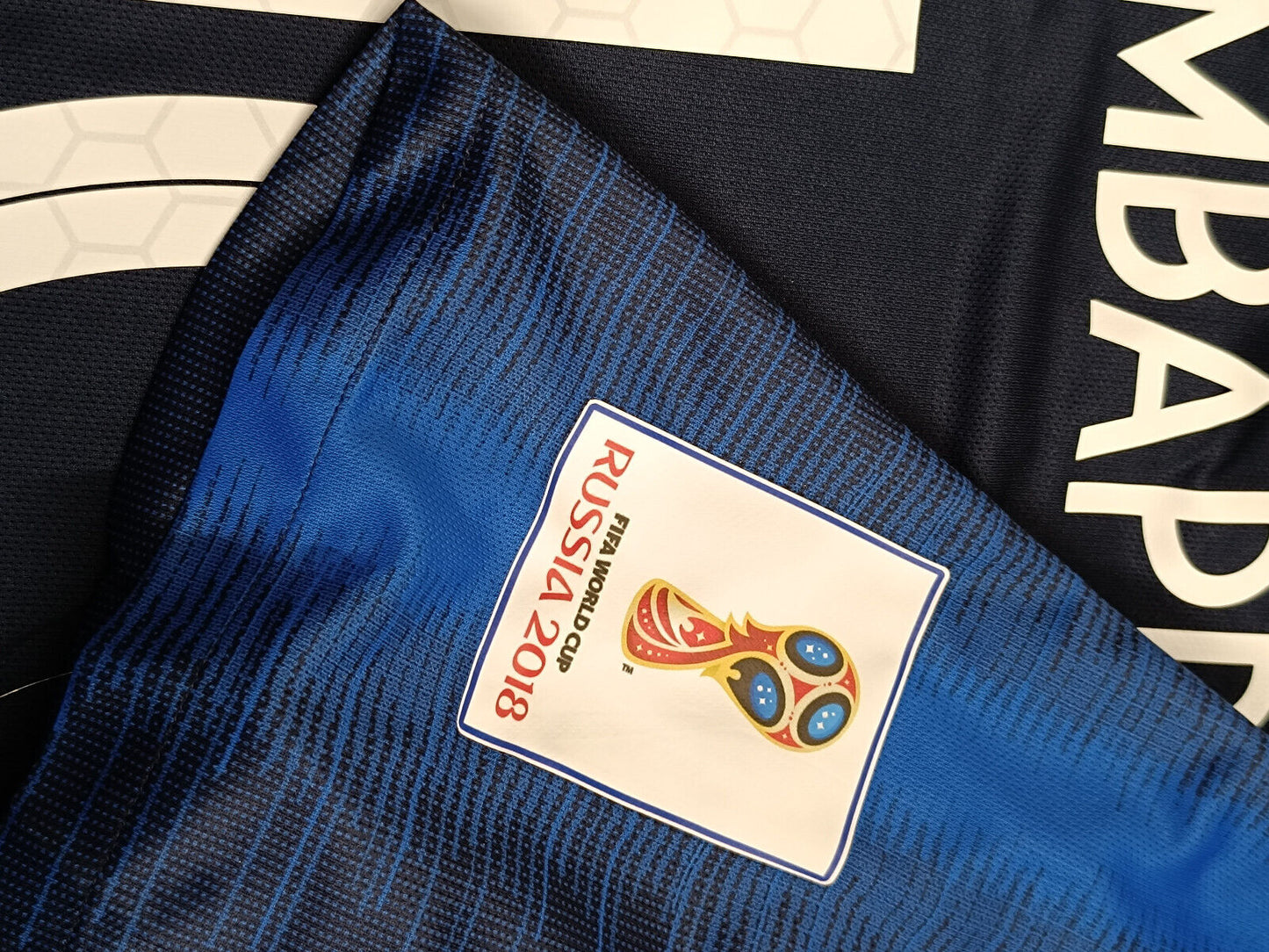 maglia calcio vintage MBAPPE France Nike World Cup 2018 XL rare Authentic