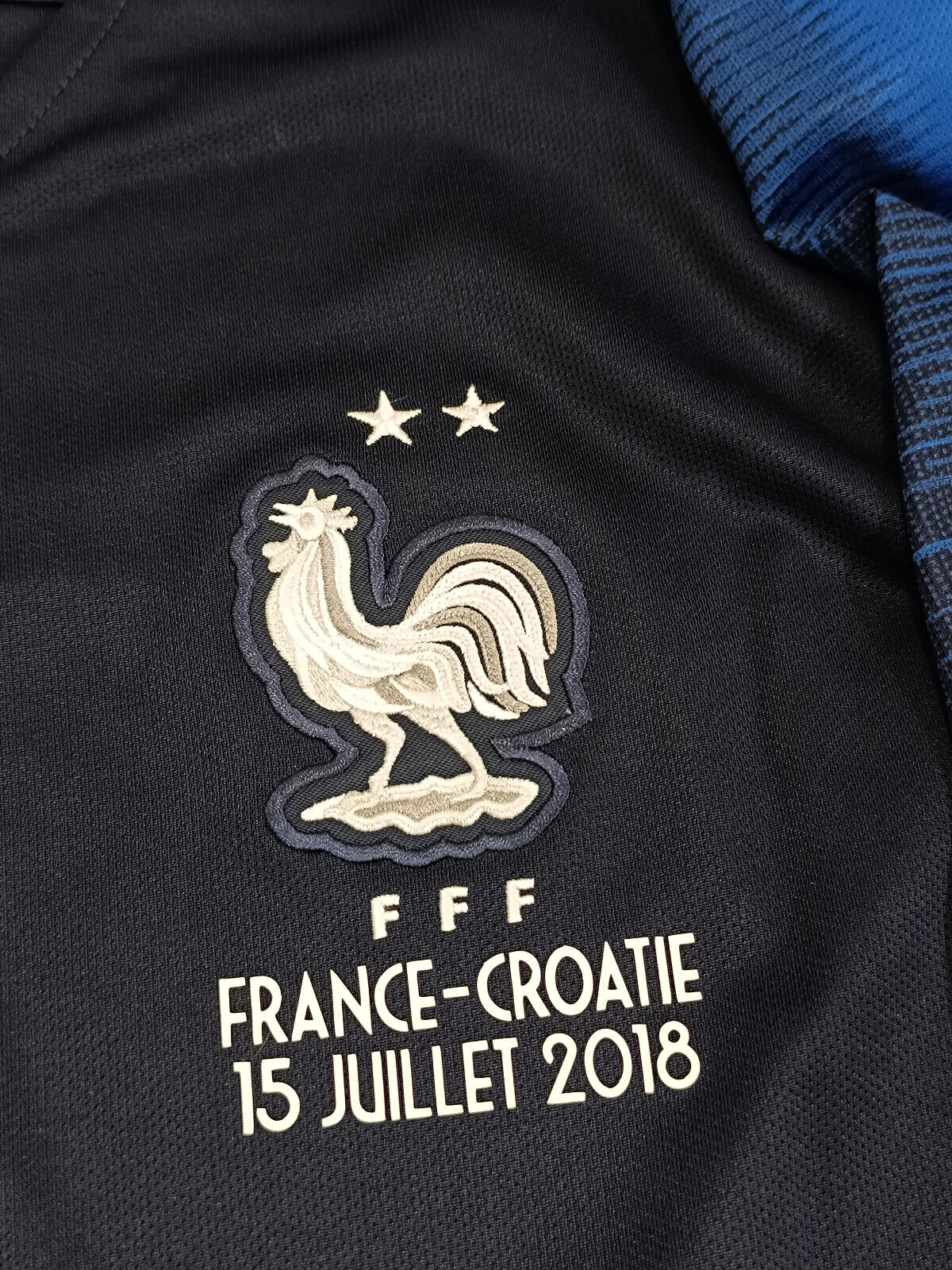 maglia calcio vintage MBAPPE France Nike World Cup 2018 XL rare Authentic