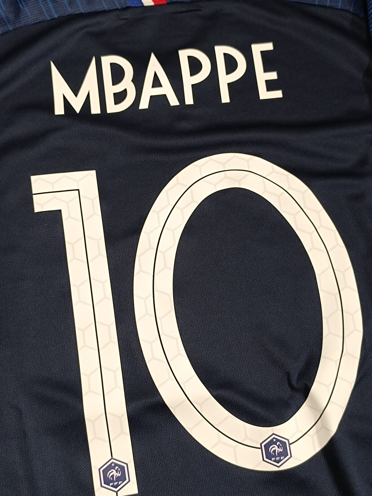 maglia calcio vintage MBAPPE France Nike World Cup 2018 XL rare Authentic