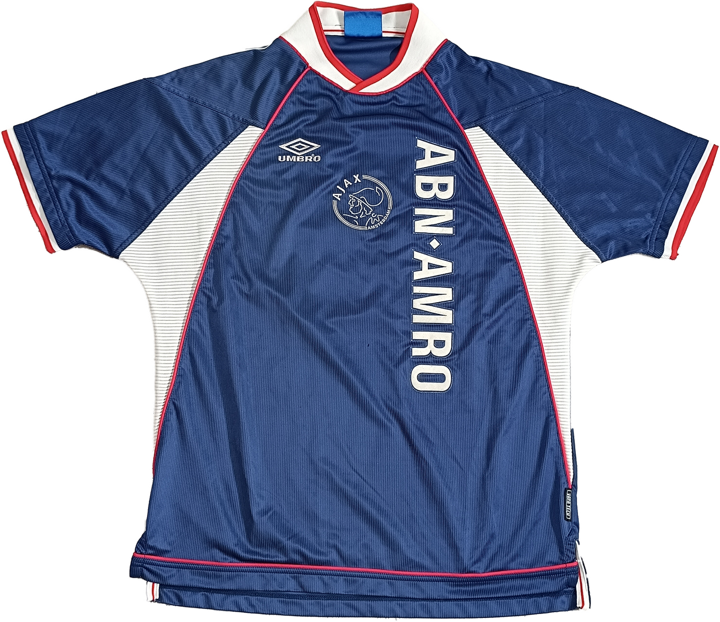 maglia calcio vintage Ajax Laudrup 1999 2000 Umbro ABN AMRO away shirt