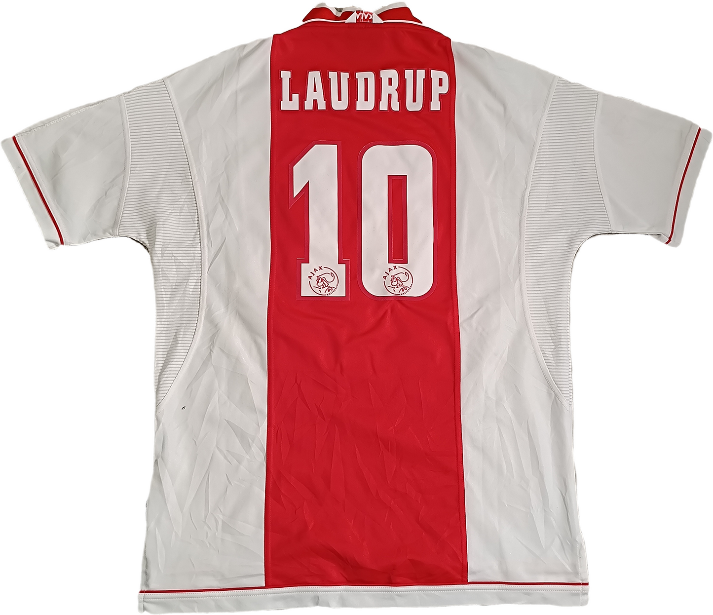 maglia calcio vintage Ajax Laudrup 1999 2000 Umbro ABN AMRO away shirt