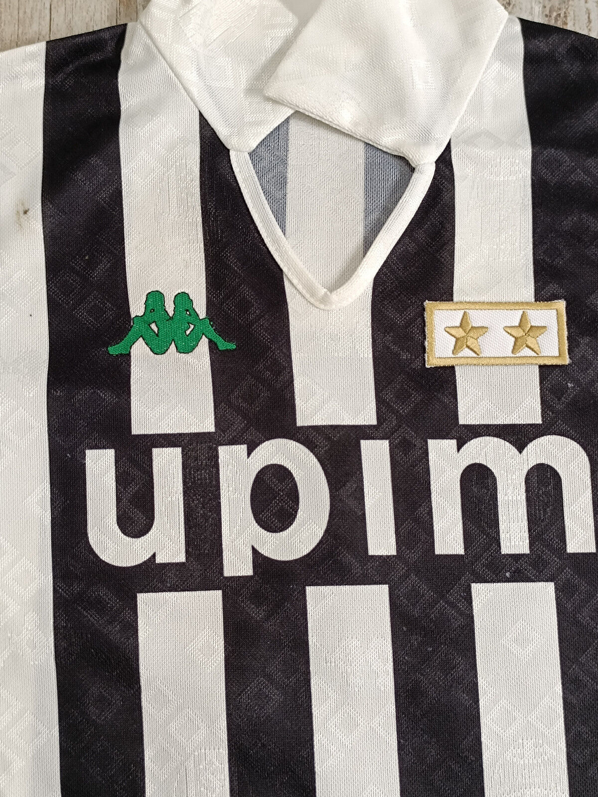 Maglia calcio vintage Juventus Roberto Baggio UPIM XS Kappa 1991 1992