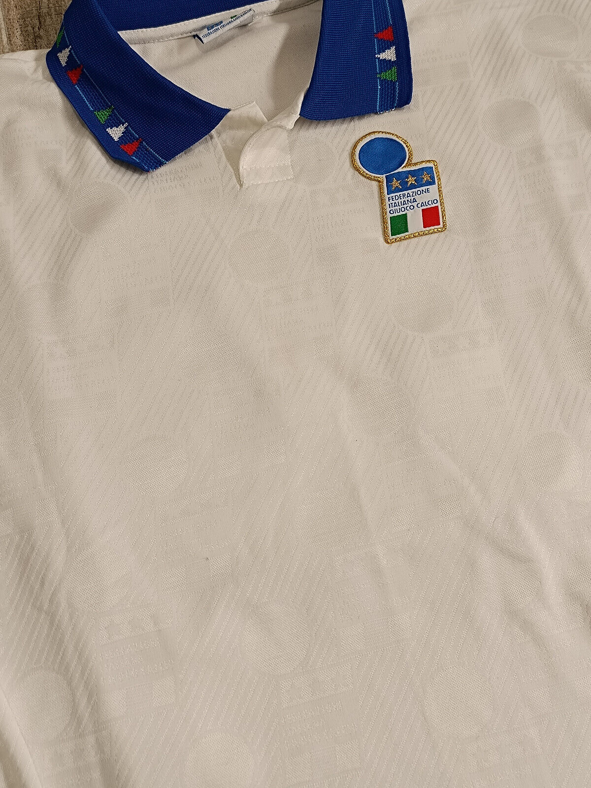 maglia calcio vintage Italia 1993 Diadora Baggio Estonia vs Italia worn? player