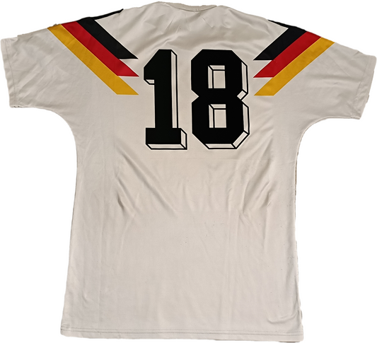 maglia calcio vintage Germany Adidas 1990 Italia 90 Deutschland player Klinsmann