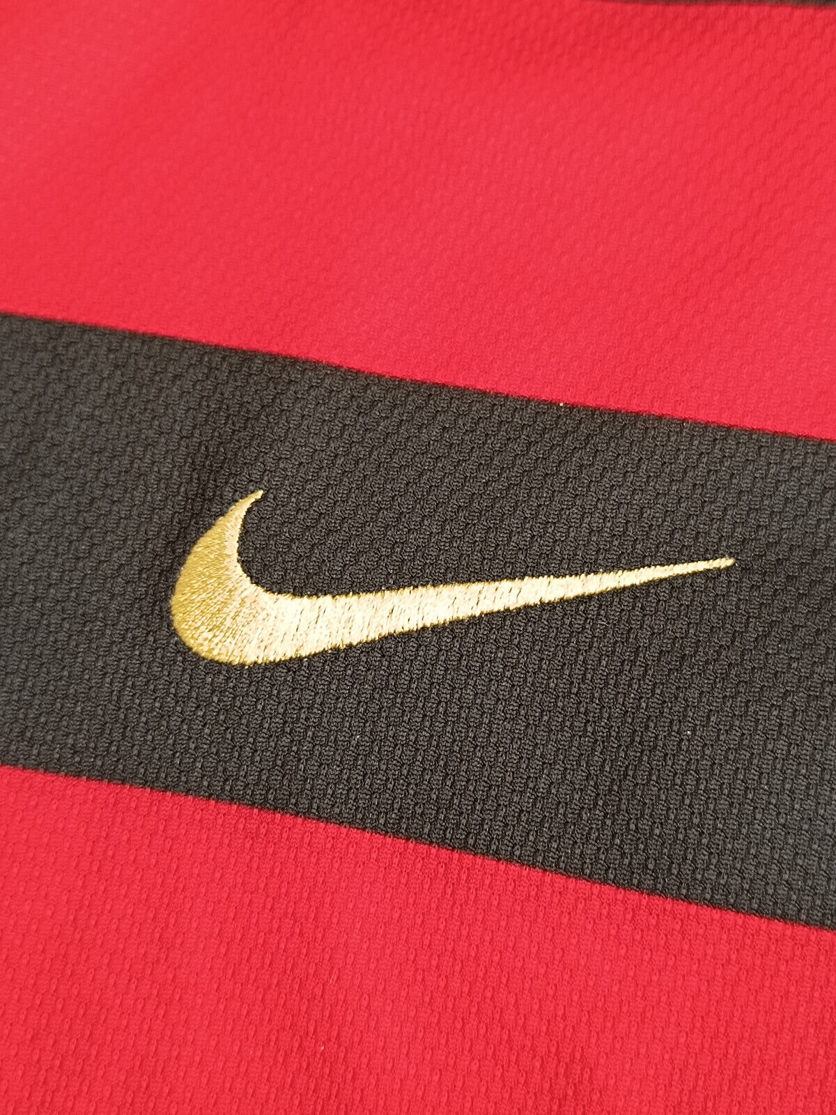 maglia calcio vintage camiseta Flamengo Adriano Nike 2008-09 Petrobras Lubrax