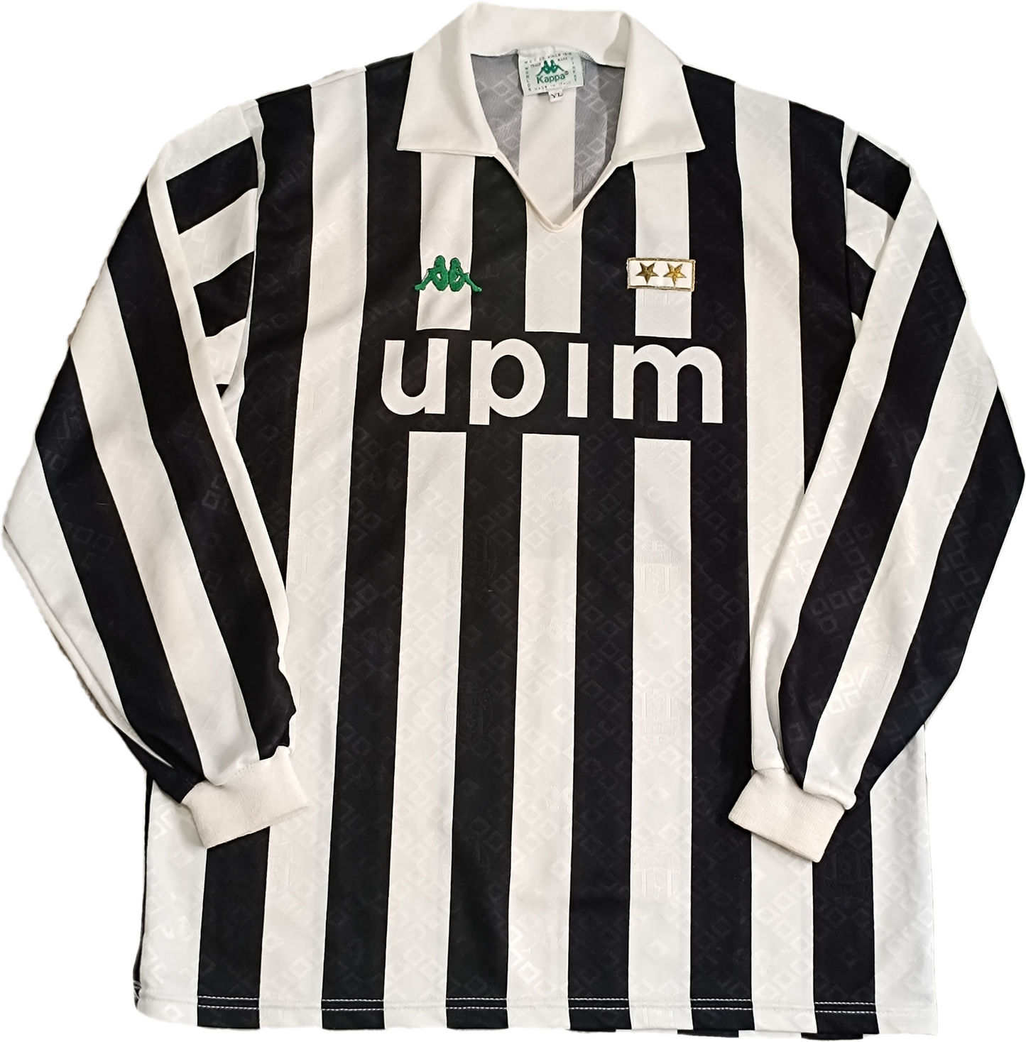 maglia juventus Baggio Roberto Home YL 1991-92 calcio upim Kappa jersey worn