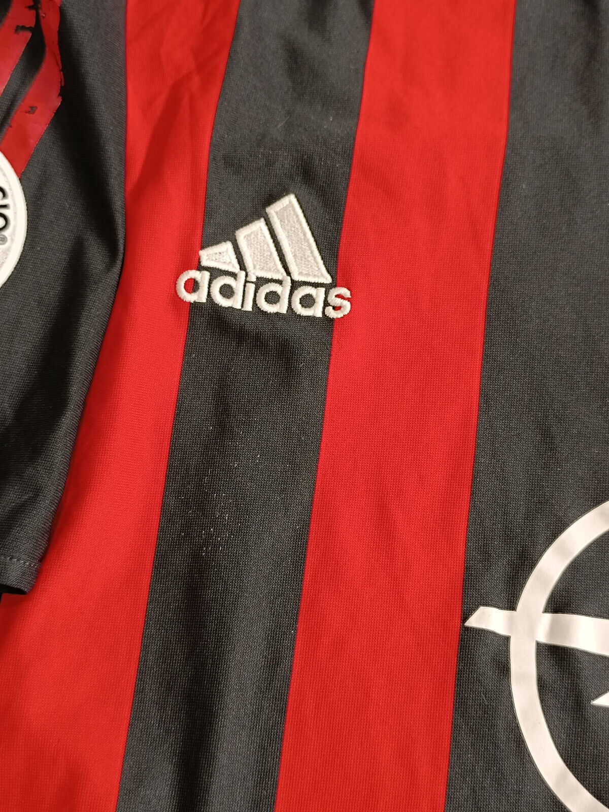 maglia calcio vintage AC Milan RUI COSTA Adidas 2005 2006 Opel Climacool