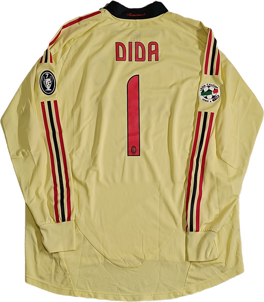 maglia calcio Dida AC Milan player issue 2009-10 Serie A FORMOTION Adidas Bwin