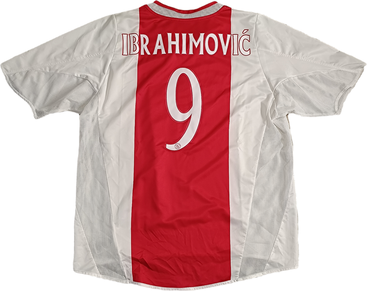 maglia calcio vintage ajax Ibrahimovic 2004 2005 amro vintage adidas jersey XL