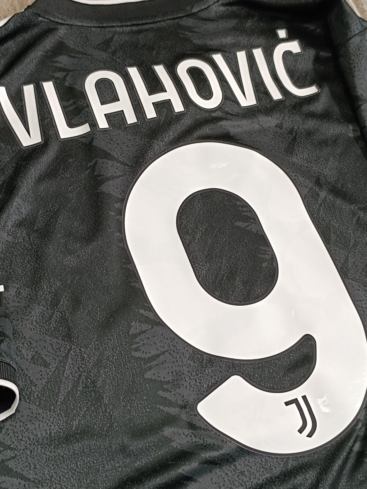 maglia match worn Juventus Vlahovic Serie A Jeep player issue GARA 2022 2023