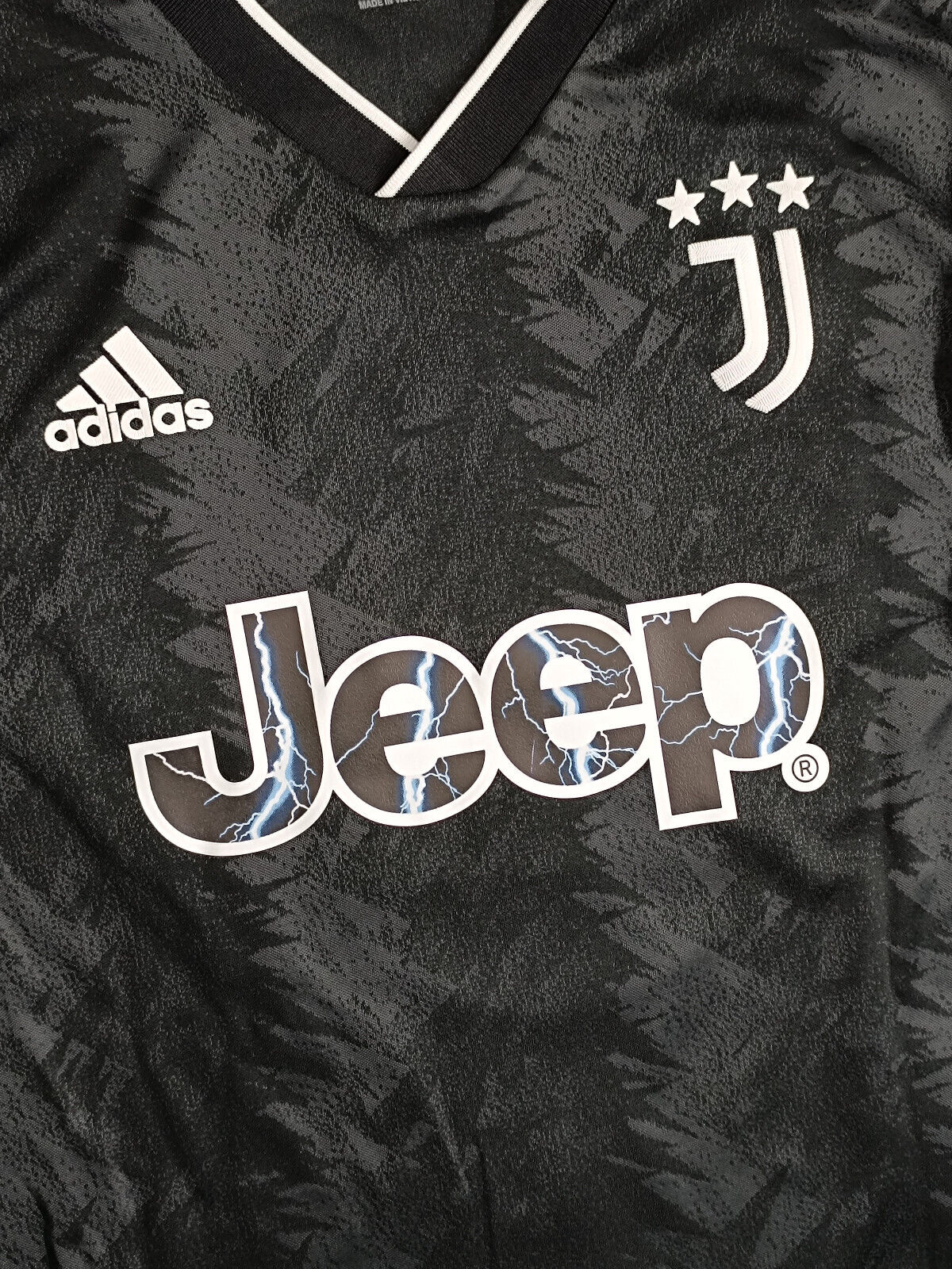 maglia match worn Juventus Vlahovic Serie A Jeep player issue GARA 2022 2023