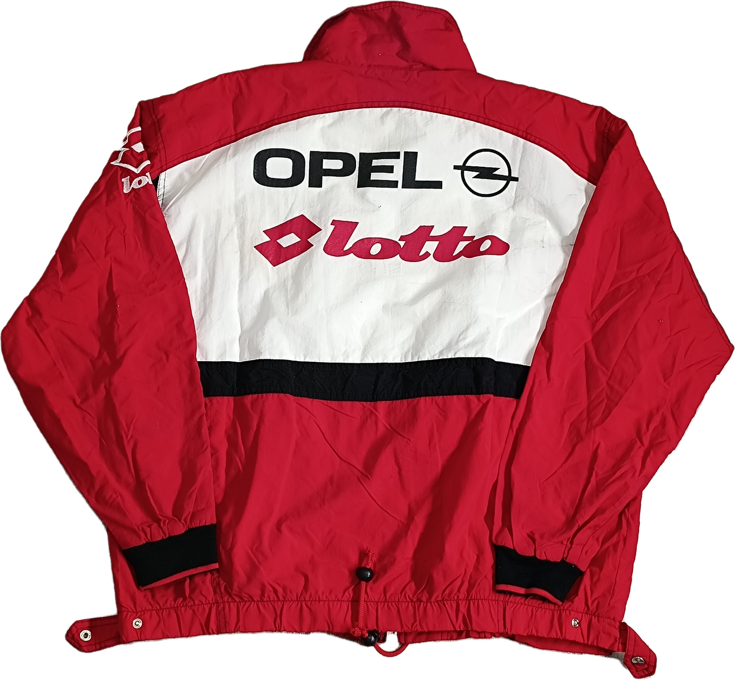 maglia calcio tracktop felpa AC Milan Lotto Roberto Baggio Opel 1996 1997 Worn